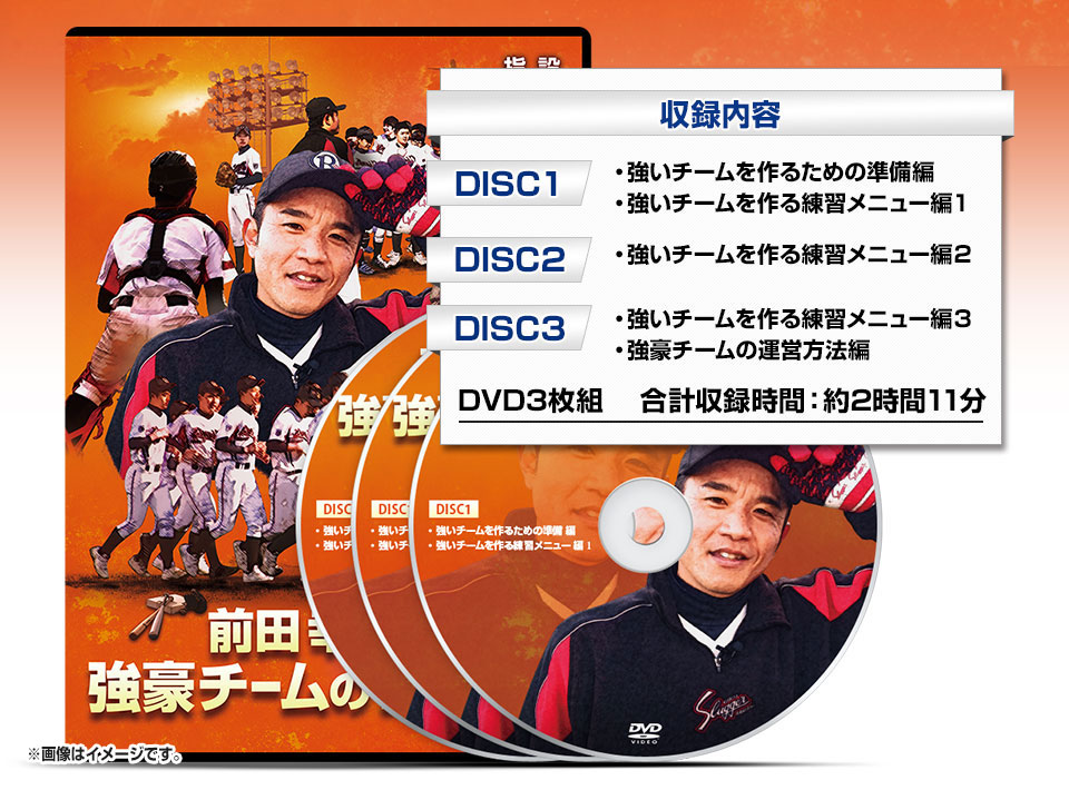 世界的に有名な 【JAMさん用】前田幸長の強豪チームのつくり方 DVD 